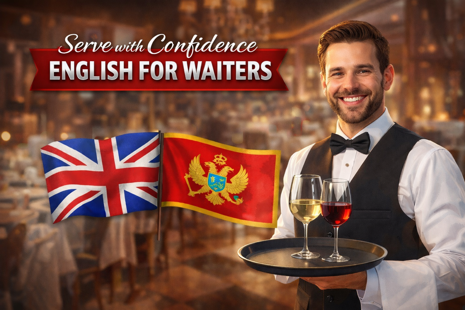 Serve with Confidence - English for Waiters