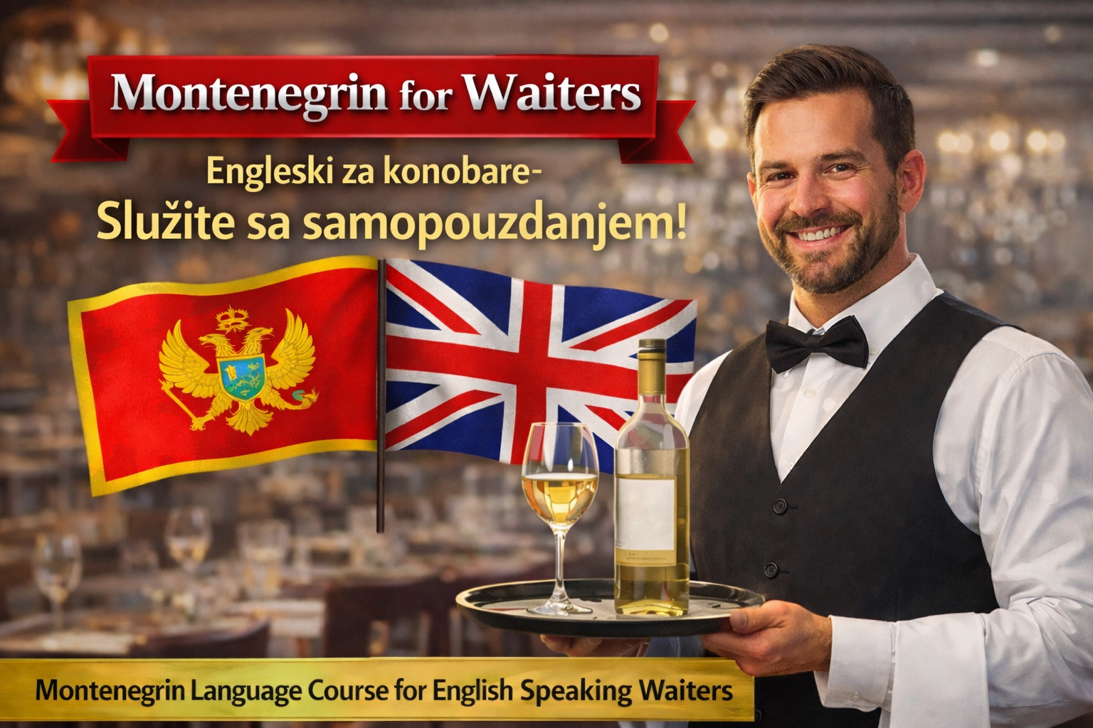 Engleski za konobare - Služite sa samopouzdanjem