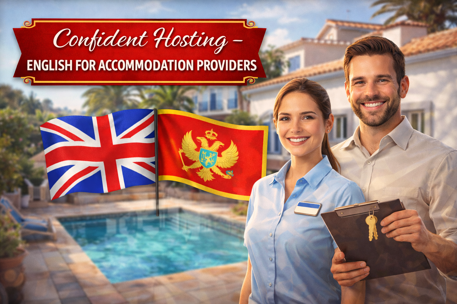 Confident Hosting - English for Accommodation Providers
